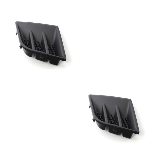 Parrilla del Parachoques Delantero Speravity Negro ABS 2 Piezas CBP163930