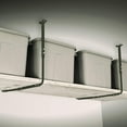 thumbnail image 3 of 34" x 26" Adjustable Garage Ceiling Storage Rack Kit, Heavy-Duty Hanging Overhead Shelves for Garage Organization, 250 lb Capacity, Pack of 2, Hammertone Finish, 3 of 6