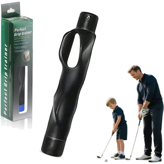 Gripfix Golf Grip Trainer, Gripfix Golf Trainer, Grip Fix Golfs, 𝐆𝐨𝐥𝐟 Club Grip 𝐓rainer,𝐆𝐨𝐥𝐟 Training Aid,Enhance Grip Strength, Swing Accuracy & Muscle Memory,Help Correct Hand Position