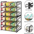 Magic Can Rack 2 Pack Stackable Can Rack Organizer Can Dispenser Storage for 72 Cans ...