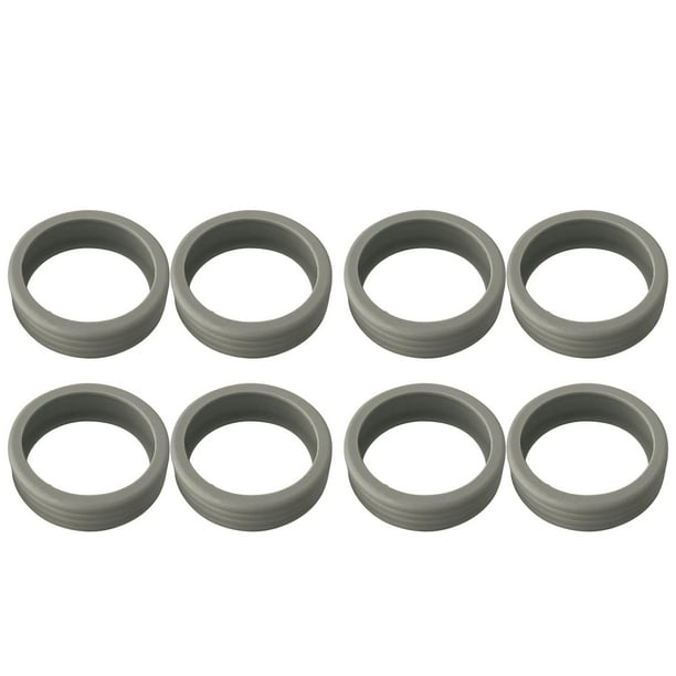 8 Fundas para Ruedas de Maleta de Equipaje, Funda Protectora Elástica Resistente Al Desgaste, Fundas de Silicona Con AbsorciónE de Impactos y Reduce la Rojo de Ruido para Silla
