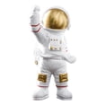 thumbnail image 2 of Figura de resina de astronauta creativo para decoración de habitación de hotel o guardería. victoria, 2 of 9