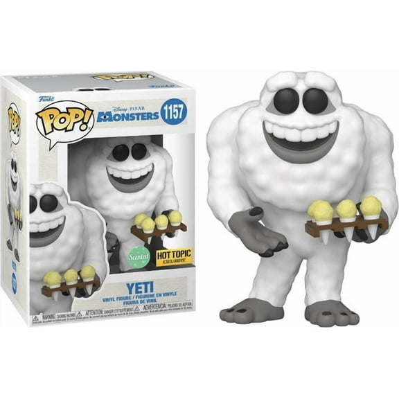 Funko POP! Disney Monsters Yeti Scented 1157 Exclusive w/ .50mm POP! Protector