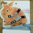 thumbnail image 3 of CAROOTU Pet Rabbit Soft Harness Leash Adjustable Bunny Traction Rope for Running Walking, 3 of 5