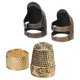 thumbnail image 3 of Dedal, Dedal Antideslizante Ajustable De Latón Dedal Protector De Dedo Ultra Responsivo, 3 of 9