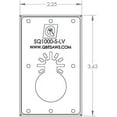 thumbnail image 3 of Qbit SQ1000-LV Low Voltage Outlet Box Saw Blade for Oscillating Power Multi-Tools, 3 of 8