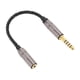 thumbnail image 3 of Cable de extensión para auriculares, adaptador de cable equilibrado Cable adaptador para auriculares de 4,4 mm Cable de extensión para auriculares diseñado para precisión, 3 of 12