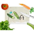 thumbnail image 2 of Caroline's Treasures Christmas Presents between Friends Shih Tzu Black White Glass Cutting Board Large, 2 of 2