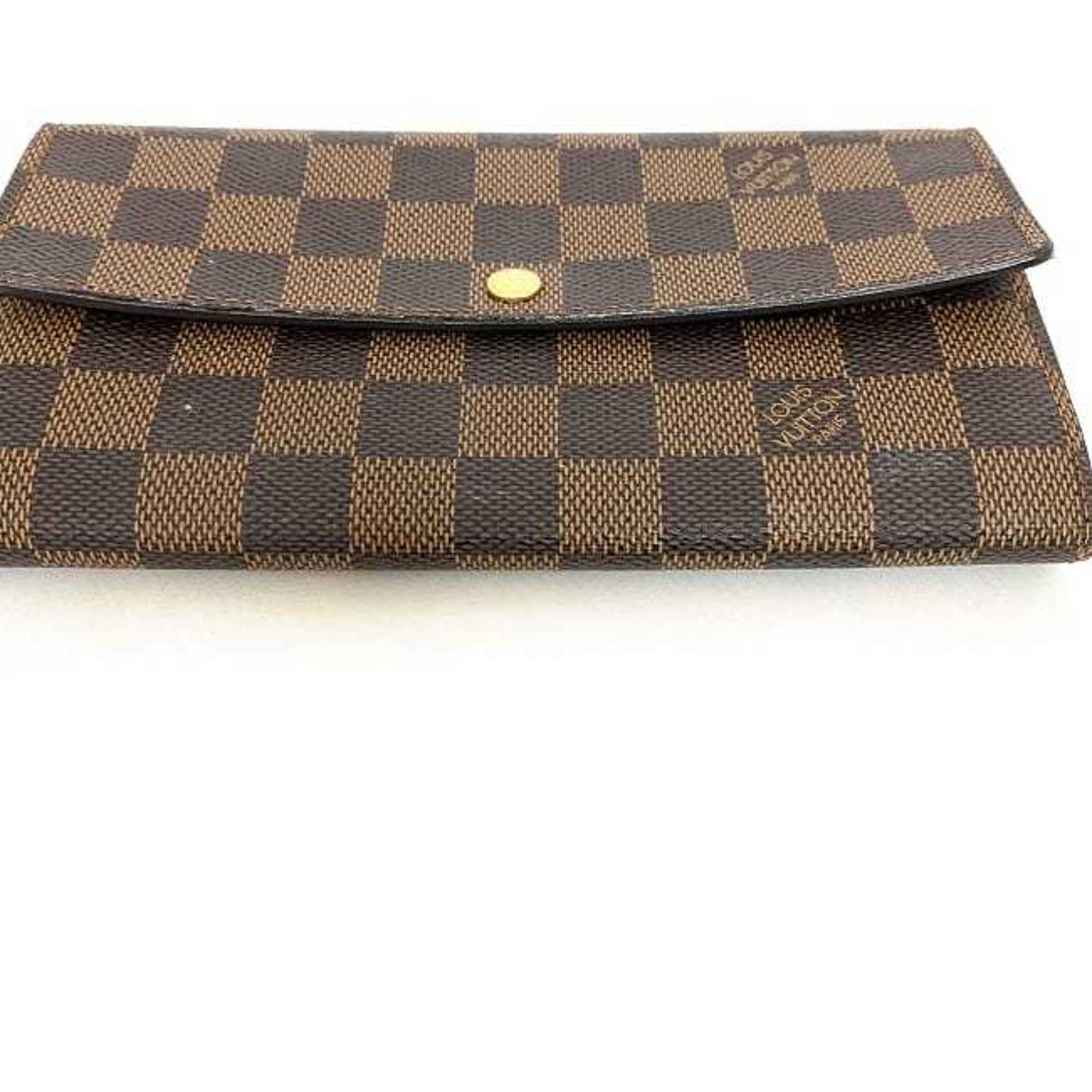 Leather wallet Louis Vuitton Brown in Leather - 19740808
