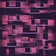 thumbnail image 1 of Ahgly Company Machine Washable Indoor Square Transitional Purple Lily Purple Area Rugs, 7' Square, 1 of 7