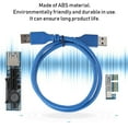 thumbnail image 4 of Rallonge Bleue Abs, Rallonge de Carte Mère 60Cm, pour Interface, 4 of 8