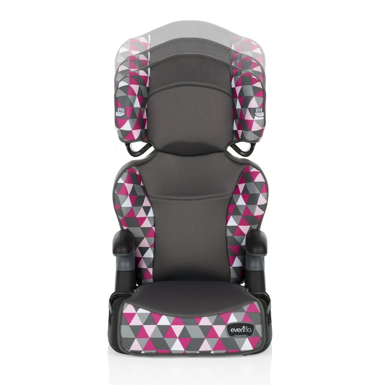 Pink booster top car seat