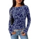 thumbnail image 1 of Blusa de Mujer PRETTYGARDEN de Manga Larga con Estampado Floral y Malla Talle S, 1 of 8