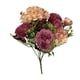 thumbnail image 1 of Ramo de flores artificiales de seda | Arreglo floral de rosas y peonías para decoración del hogar, centros de mesa para bodas, decoración de fiestas, relleno de jarrones para escritorio de oficina, 1 of 6
