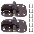 thumbnail image 1 of unbranded 2Pcs Silver Folding Hinges for Kitchen and Bathroom Doors 7x5.4cm, 1 of 5