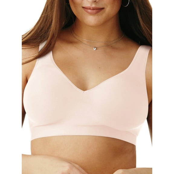 Hanes Women's SmoothTec ComfortFlex Fit Wireless Bra, Style G796