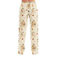 thumbnail image 5 of Trgacdwlo Funny Pumpkin Graphic Pj Pants Women Fall Halloween Pajama Pants Women Funny Ghost Graphic Elastic Waist Sleeping Pants Women, 5 of 7