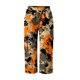 thumbnail image 4 of Pantalones de Cintura Elásticos para Mujeres, Combinados de Bolsillo con Encaje Traje de Deporte Casual para Uso Diario, en Casa Y Al Aire Libre, 4 of 7