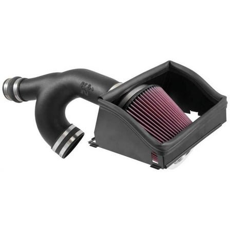 K&N Cold Air Intake Kit: High Performance, Guaranteed to Increase Horsepower: 50-State Legal: 2015-2017 FORD (F150)57-2593