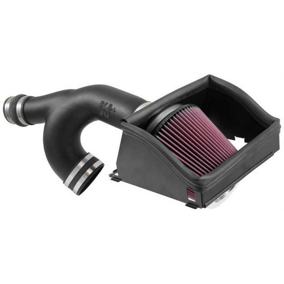 K&N Cold Air Intake Kit: High Performance, Guaranteed to Increase Horsepower: 50-State Legal: 2015-2017 FORD (F150)57-2593