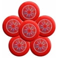 thumbnail image 1 of Discraft Ultra-Star 175g Ultimate Frisbee Sport Disc (6 Pack) Bright Red, 1 of 2