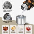 thumbnail image 3 of 20 Oz Fall Autumn Hedgehog Leaves Coffee Tumbler Double Wall Insulated Stainless Steel Water Bottle | Metal Reusable Thermoses Flask with Cup Cap | Leak & Sweat Proof with Anti-Dust Lid, 3 of 7