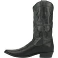 thumbnail image 3 of Men's Dingo Dodge City Snake PRINT Boots Black, 3 of 7