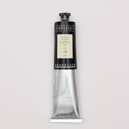 UPC: 3046450068921 | Sennelier Extra-Fine Artist Acryliques – Titan Buff 200 ml tube
