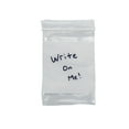 thumbnail image 2 of Rok 4" x 6" Resealable 2mm Thick Zip Poly Bag with White Write-On Block, 1000 Pack, 2 of 2