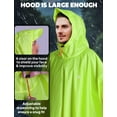 thumbnail image 4 of Poncho impermeable ANYOO ligero para adultos, 4 of 8