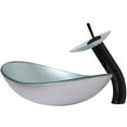 thumbnail image 7 of Miseno MSET70328031001-CH Painted Foil 21-1/2" Glass Vessel Bathroom Sink - Chrome, 7 of 7