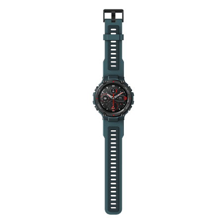Amazfit - T-Rex Pro Smartwatch 1.3" Polycarbonate - Steel Blue
