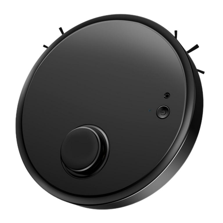 Automatic Vacuum Cleaner Robot Slim Strong Suction Robot Vacuum Cleaner Cleaner Home Tools For Pet Hair Hard Floor Low Pile Carpet Household Vacuum Cleaners Black - Walmart.com