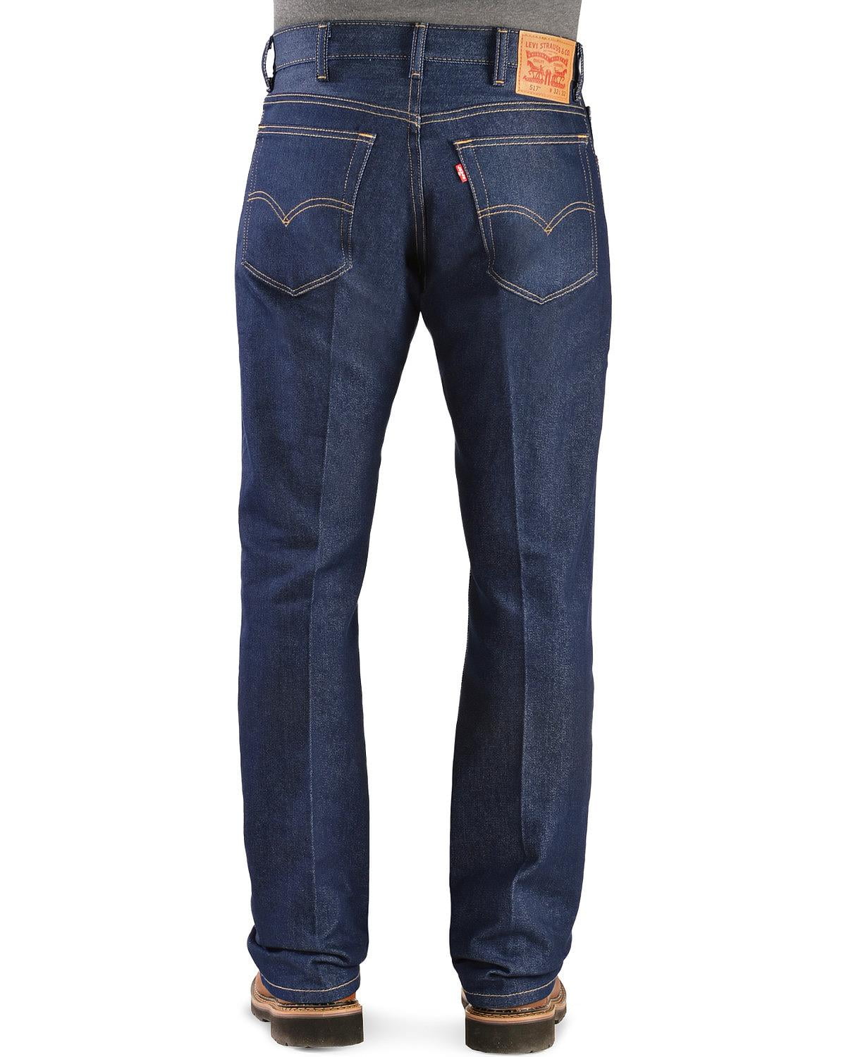 Levi's Men's 517 Bootcut Jeans, 42 34, Blue