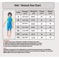 thumbnail image 2 of Sbart Wetsuit for Boys Girls Toddlers, 2mm Back Zipper Shorty Wetsuits, Neoprene Thermal Swimsuits for Diving Surfing Swim Lessons, 2 of 5