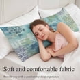 thumbnail image 5 of Blue Sage Green Boho Body Pillow Covers 20"x54", Vintage Ethnic Tribe Abstract Art Soft Brushed Microfiber Breathable Throw Pillow Covers, Pillowcase with Zipper for Couch Sofa Bedroom Living Room, 5 of 9
