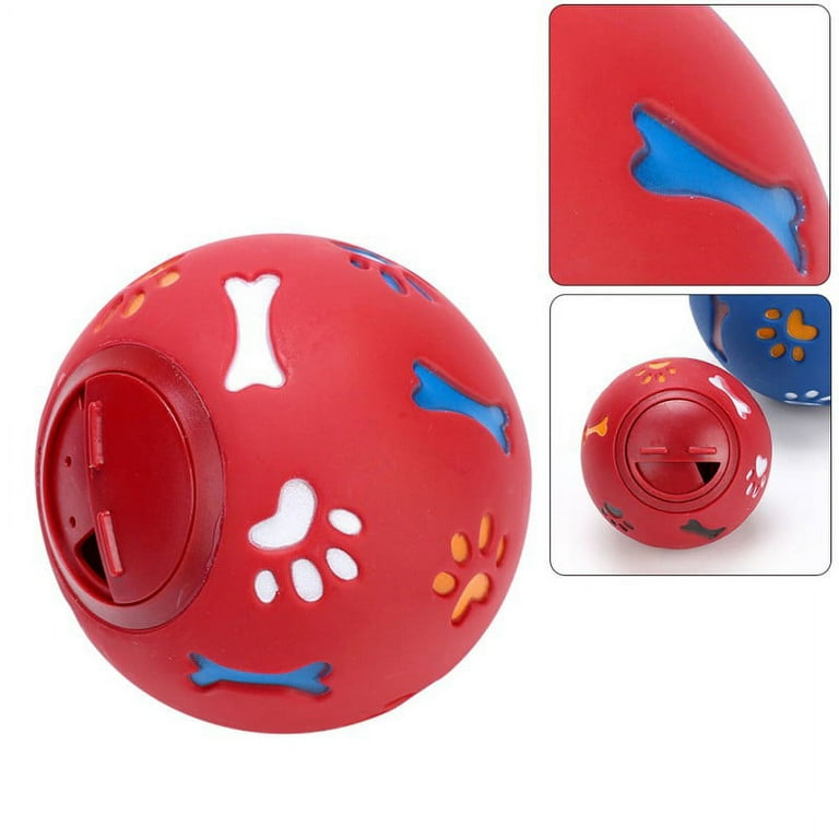 Dogs Chew Rubber Leaky Food Puzzle Balls Dogs Treat Ball Food