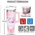 thumbnail image 4 of Retirement Gifts for Men Women Retired Mug Dad Mom Grandpa Grandma Father''s Day Mother''s Day Christmas Stainless Steel Insulated With Lid and Straw, 4 of 6
