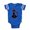 Royal Blue, variant on CafePress - Pink Black Kitty - Cute Infant Baby Football Bodysuit