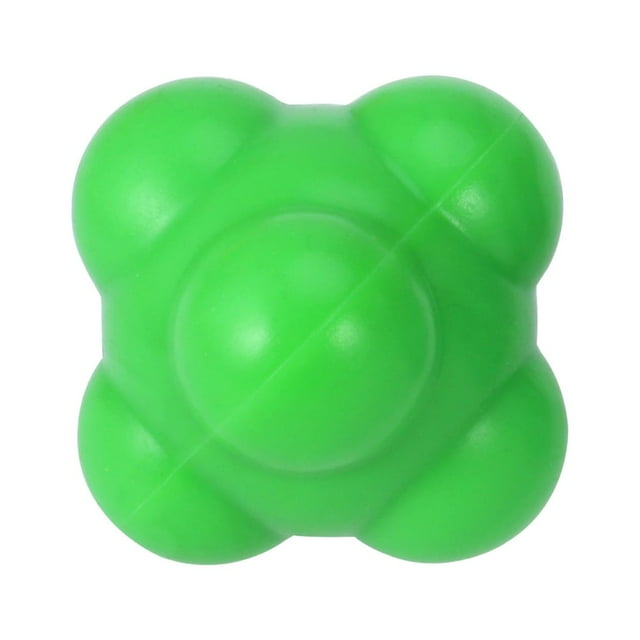 Miangastore Balle de Réaction Agilité Baseball 58mm pour Développer une Coordination Main-il Exceptionnelle - Difficulté Moyenne (Vert)