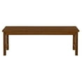 thumbnail image 4 of Acacia Wood Patio Bench in Dark Brown, 4 of 4
