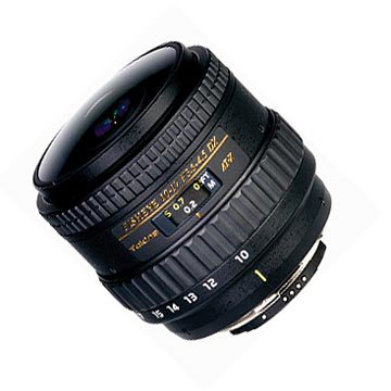 Tokina 10-17mm F3.5-4.5 AT-X 107 DX Fisheye without Hood (NH) for Nikon  ATX107DXNHN