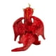 thumbnail image 4 of Peluche Douglas Eugene con forma de dragón rojo, 25 cm, 4 of 6