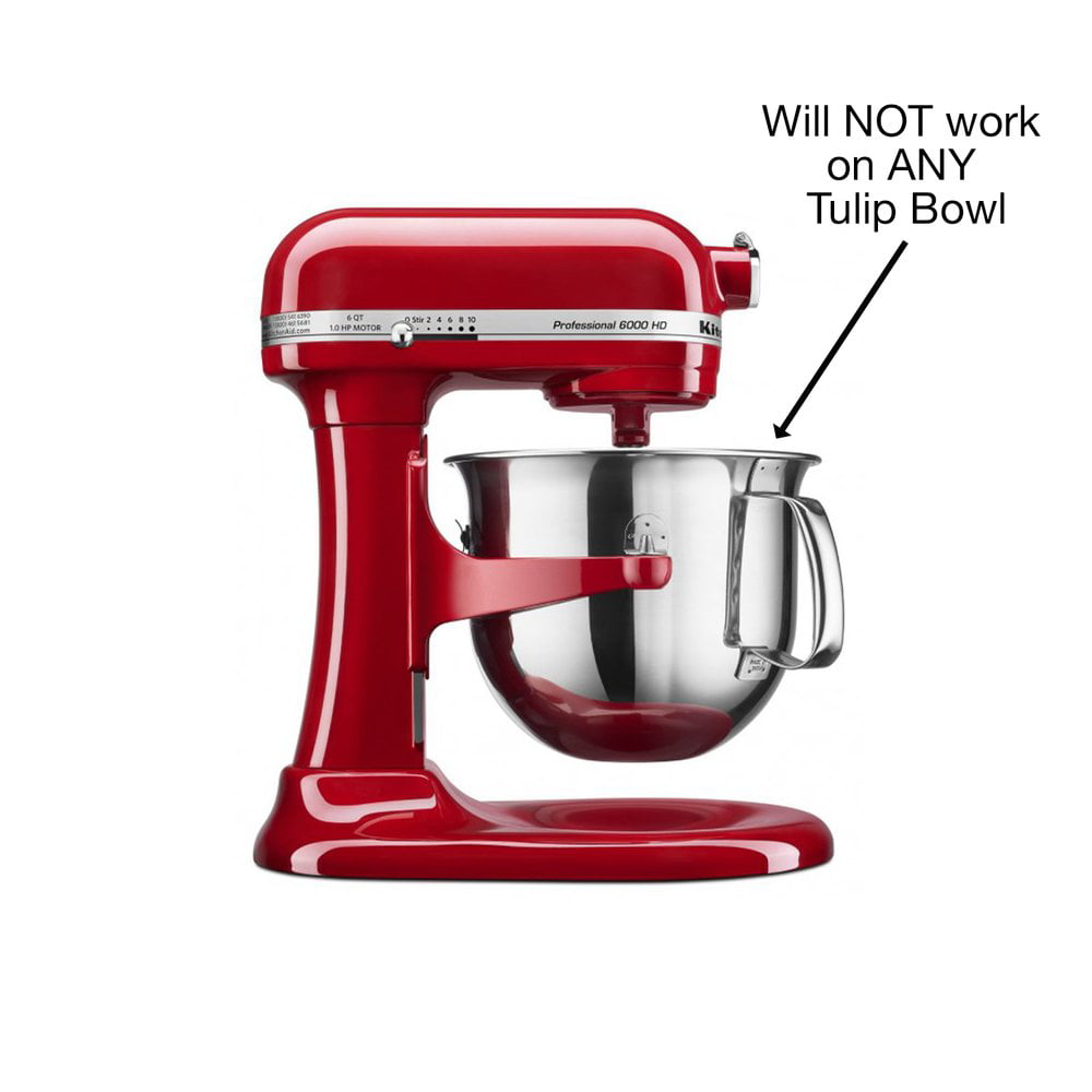  New Metro Design PC-THR BeaterBlade and Pouring Chute Set,  compatible KitchenAid 4.5 Qt Tilt Head Stand Mixer, Red: Home & Kitchen