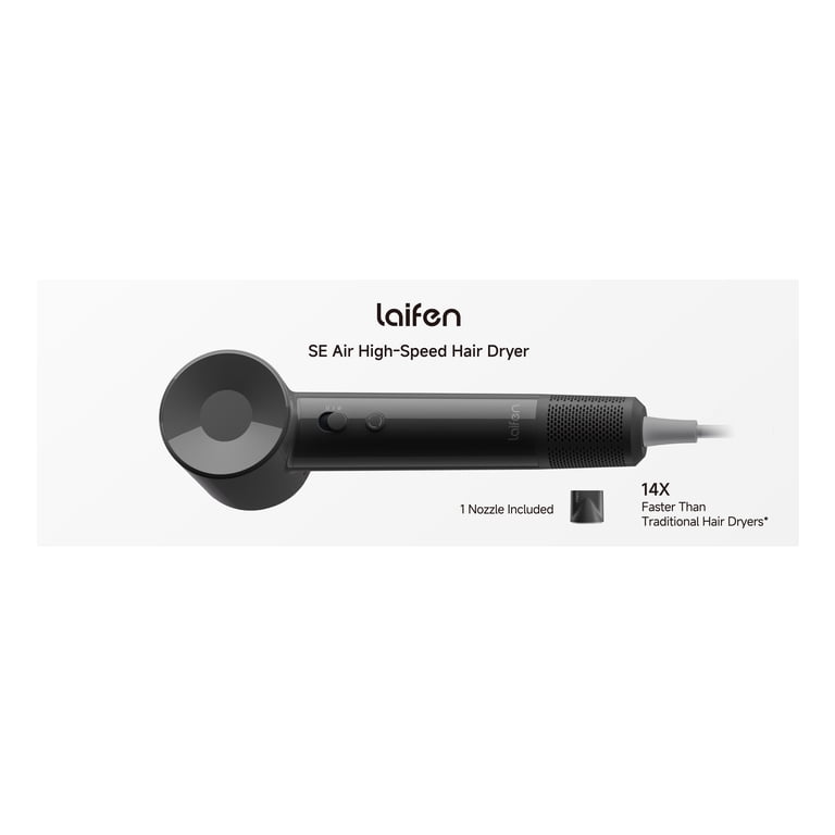 Laifen SE Air Ionic Hairdryer, 100,000 RPM with Smooth Nozzle photo 2