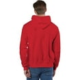 thumbnail image 2 of Champion Mens Reverse Weave Fleece Hoodie, 3XL, Scarlet, 2 of 3