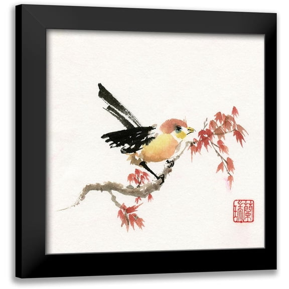 Rae, Nan 12x12 Black Modern Framed Museum Art Print Titled - Waiting for You