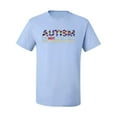 thumbnail image 3 of Autism Awareness Puzzle | Autism Is Not A Disablity Itâ€™s A Different Abilty Inspirational Christian Men's Graphic T-Shirt, Light Blue, 4X-Large, 3 of 5