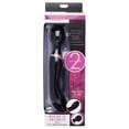thumbnail image 1 of Wand Essentials 10X Dual Duchess Personal Massage Wand, Black, 1 of 3