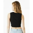thumbnail image 4 of Bella Canvas Womens Micro Rib Muscle Crop Tank, 4 of 4